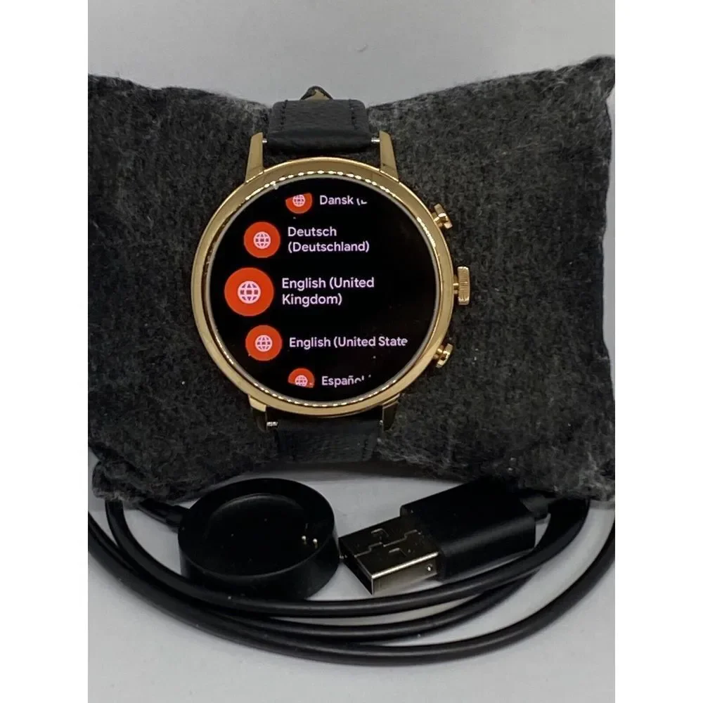 Fossil Gen 4 Authentic Digital Dial Smart Watch Custom Band FTW6031 BA300